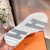 Hermes shoes Style 349 - angled studio shot (alternate angle)