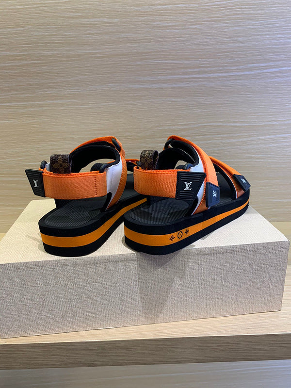 Louis Vuitton shoes Style 256 - angled studio shot