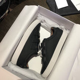 Givenchy Grey Low-Top Sneakers - Angled View