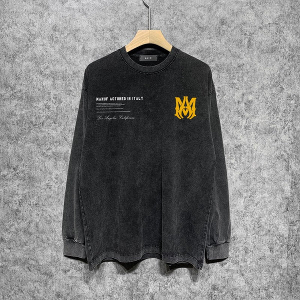 Amiri designer hoodie full view