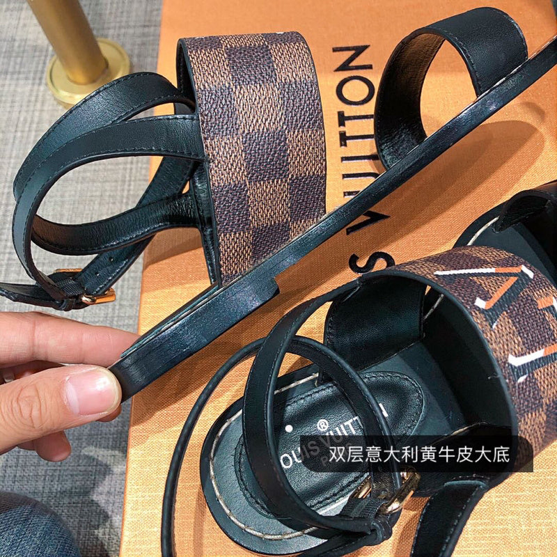Louis Vuitton designer shoes full view