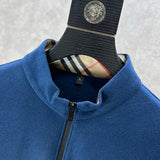 Close-up of Burberry designer clothing craftsmanship