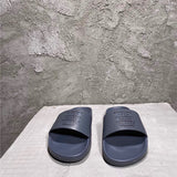 Balenciaga White Crisscross Strap Sandals - Sole Detail View
