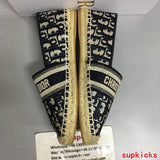 Dior shoes Style 001 - top view showing design