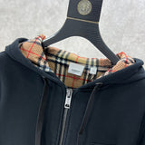 Close-up of Burberry designer clothing craftsmanship