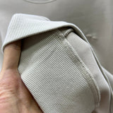 Close-up of Burberry designer clothing craftsmanship