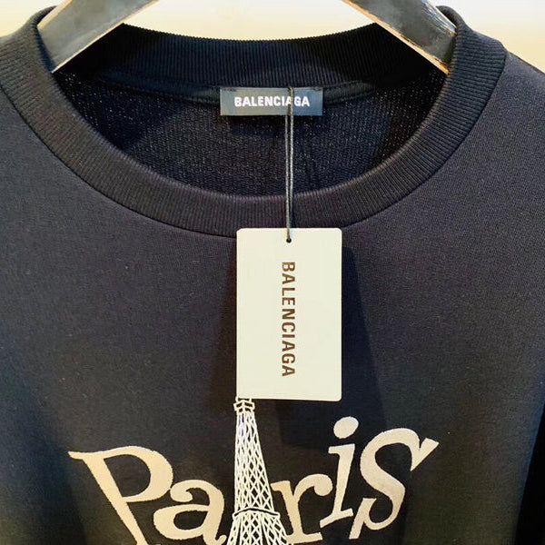 Close-up of Balenciaga designer clothing craftsmanship