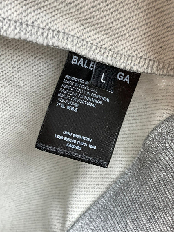 Close-up of Balenciaga designer clothing craftsmanship