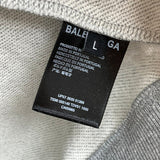 Close-up of Balenciaga designer clothing craftsmanship