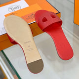 Hermès Nude Classic Ballet Flats - Studio Shot
