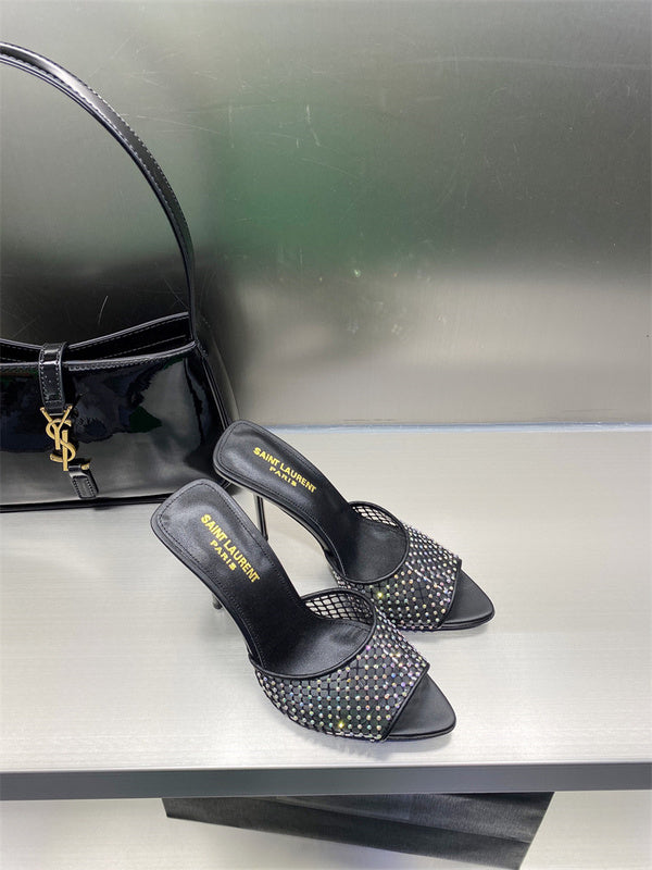 Close-up detail view of Saint Laurent luxury piece style No.063