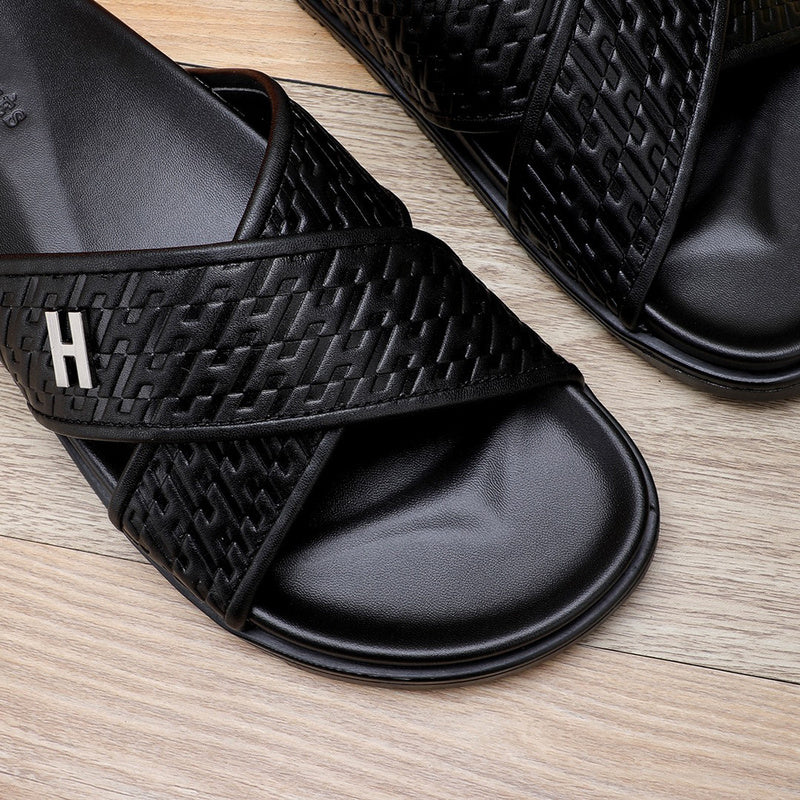 Hermes shoes Style 004 - styled lifestyle view