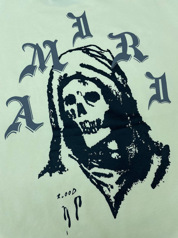 Amiri luxury hoodie detail shot