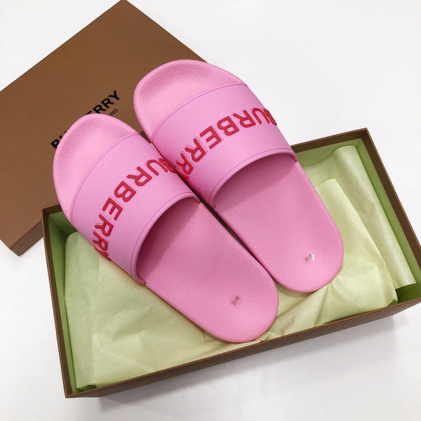 Burberry shoes Style 220 - front view, statement logo accent