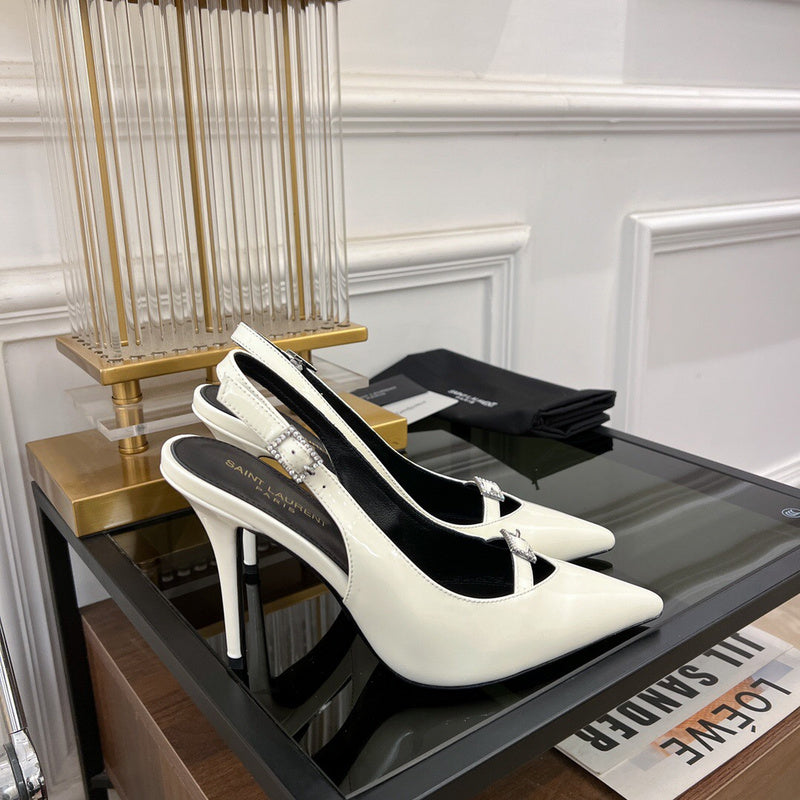 Front view of Saint Laurent luxury piece style No.014