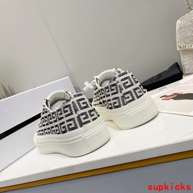 Givenchy Nude Slip-On Sneakers - Angled View