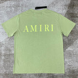 Amiri luxury t-shirt detail shot