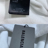 Close-up of Balenciaga designer clothing craftsmanship