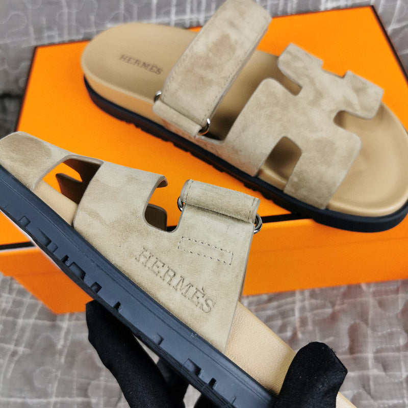 Hermes sandals Style 114 - angled studio shot