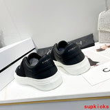 Givenchy Red Chunky Platform Sneakers - Lifestyle Styling Shot
