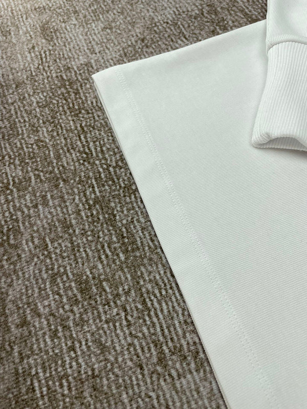 Close-up of Amiri hoodie craftsmanship