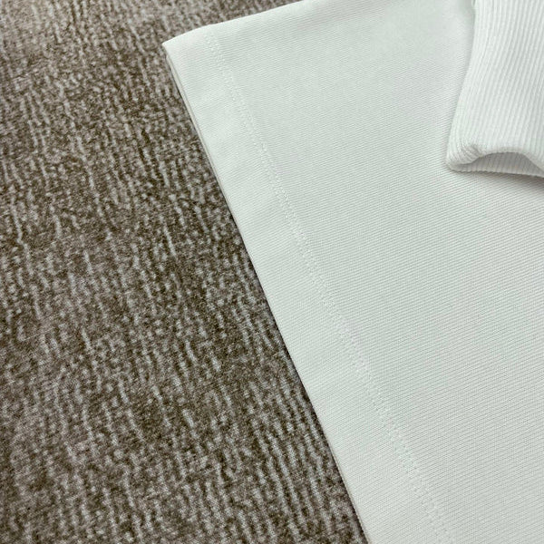 Close-up of Amiri hoodie craftsmanship