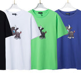 Close-up of Burberry t-shirt craftsmanship