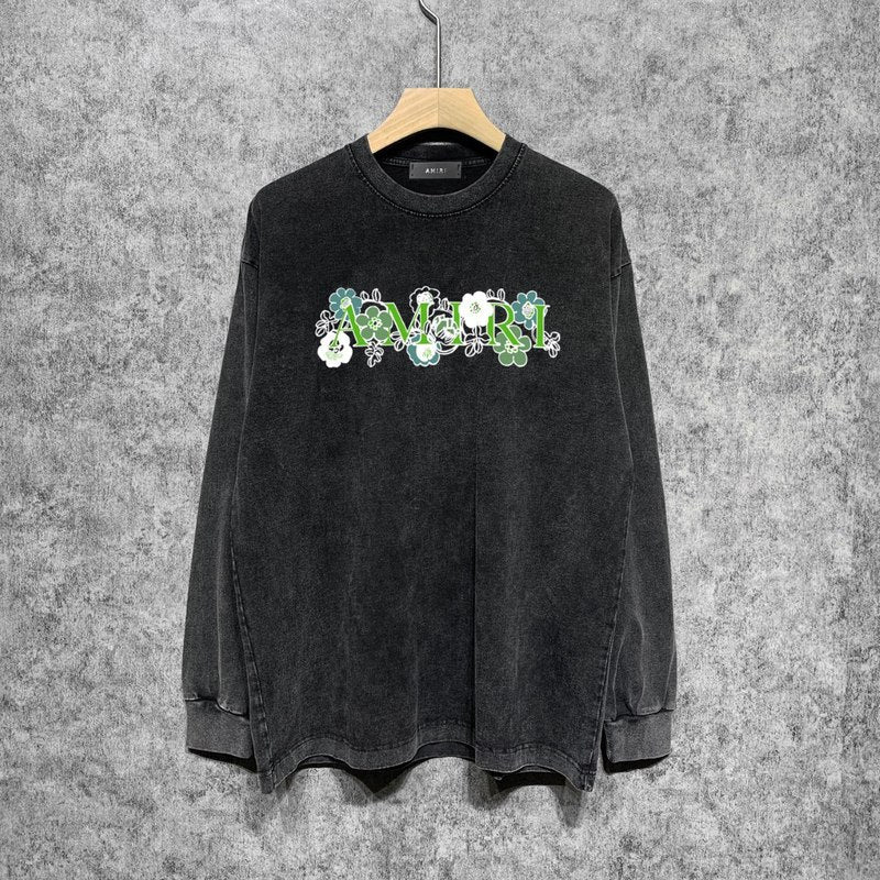 Amiri designer hoodie full view