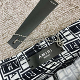 Amiri t-shirt front view designer style