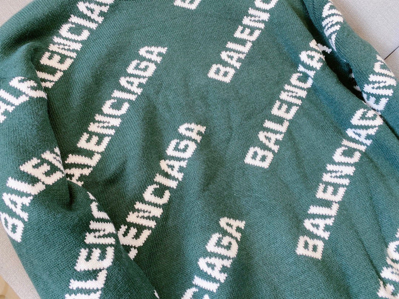 Close-up of Balenciaga designer clothing craftsmanship