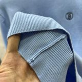 Close-up of Burberry designer clothing craftsmanship