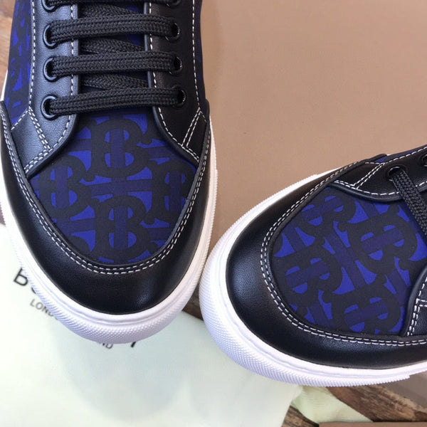 Burberry Red Low-Top Sneakers - Sole Detail View