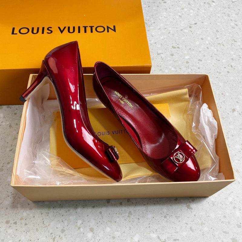 Louis Vuitton Black Knee-High Boots - Lifestyle Styling Shot