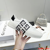 Givenchy Chocolate Brown Chunky Platform Sneakers - Heel Detail View