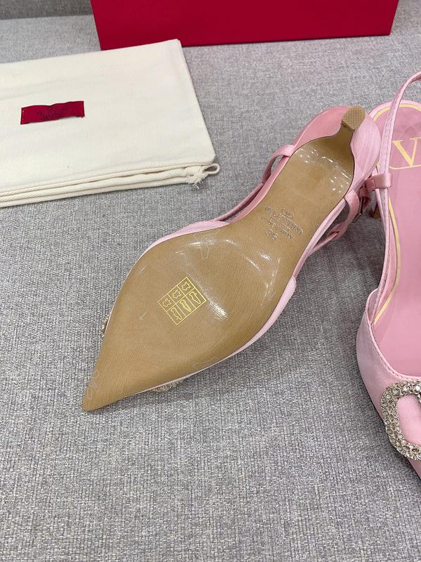 Valentino Garavani designer shoes full view