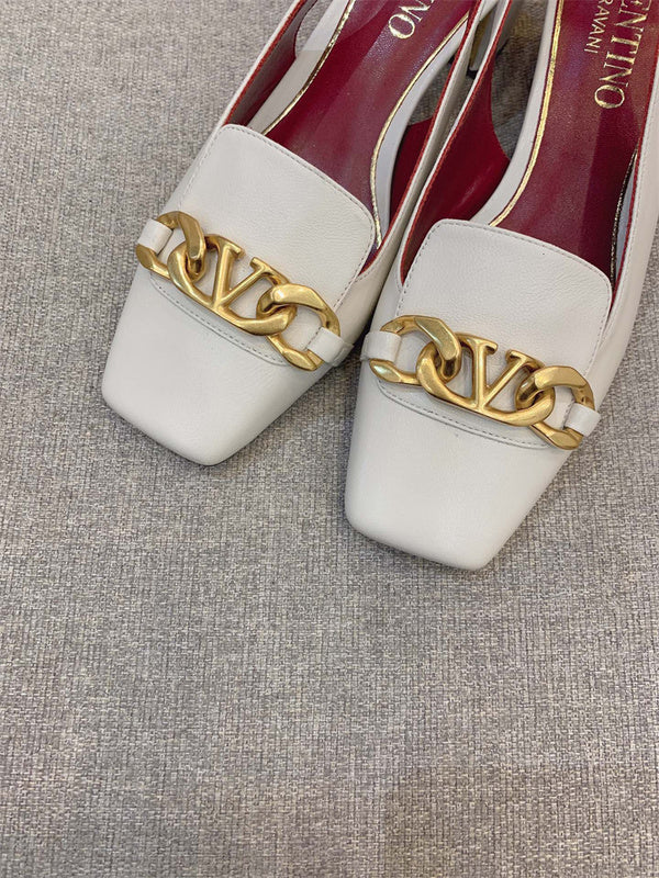 Valentino Garavani shoes front view designer style