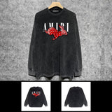 Amiri hoodie front view designer style