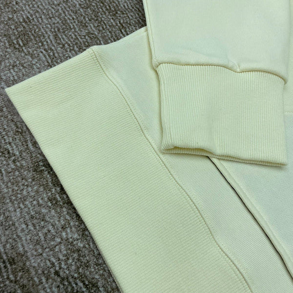 Close-up of Amiri hoodie craftsmanship