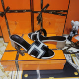Hermès Camel Espadrille Wedge Sandals - Detail Shot of Craftsmanship