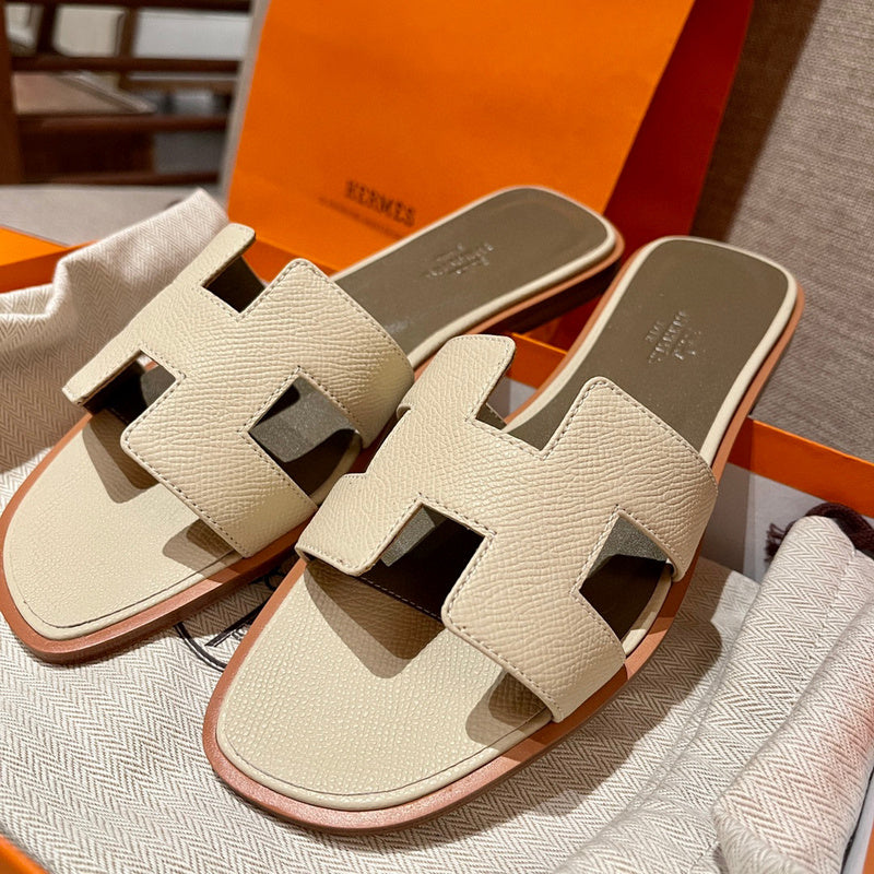 Hermes sandals Style 069 - angled studio shot