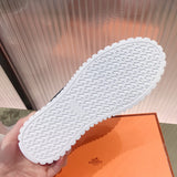 Hermes shoes Style 330 - top view showing design