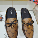 Louis Vuitton White Low-Top Sneakers - Detail Shot of Craftsmanship