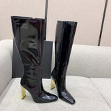 Saint Laurent designer shoes full view