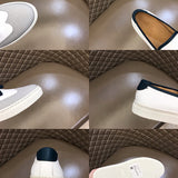Hermès Red Low-Top Sneakers - Back View