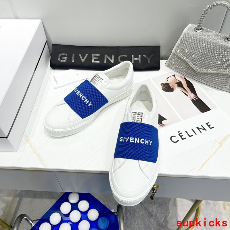 Givenchy Chocolate Brown Chunky Platform Sneakers - Heel Detail View