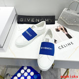 Givenchy Chocolate Brown Chunky Platform Sneakers - Heel Detail View