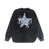 Close-up of Amiri hoodie craftsmanship
