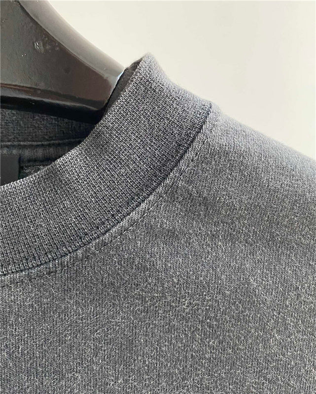 Close-up of Balenciaga designer clothing craftsmanship
