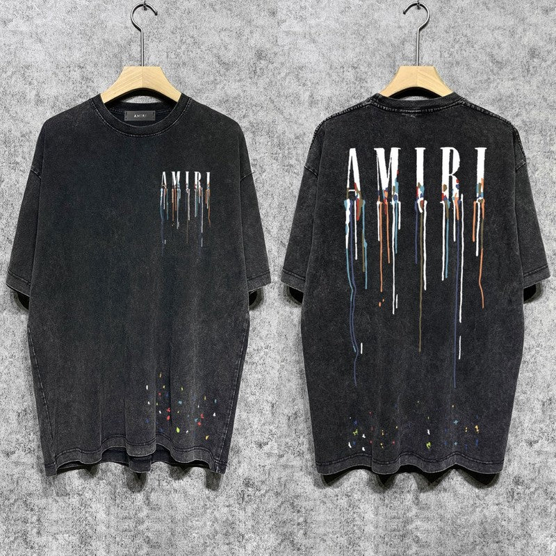 Amiri t-shirt front view designer style