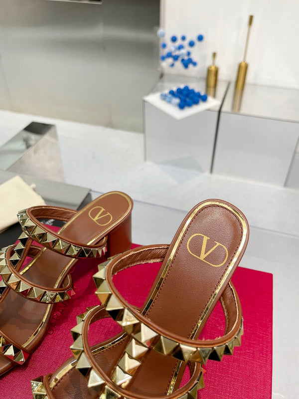 Valentino Garavani designer shoes full view